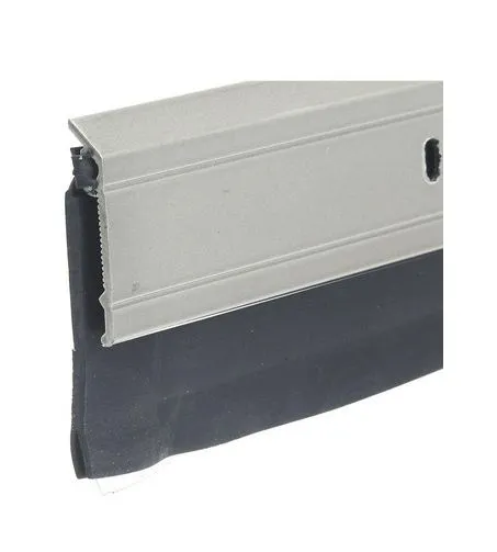 Frost King A62/36SN Heavy Duty Door Sweep Satin Nickel 2x36 Draft Protection