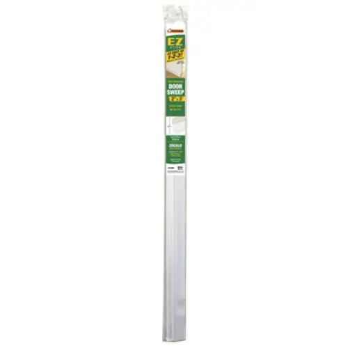 Frost King EZ36W Self Adhesive Door Sweep 2 x 3 Feet White