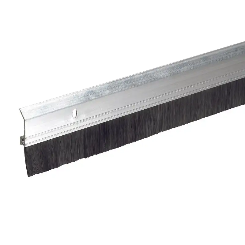 Frost King 0.2 H x 2 W x 36 L Aluminum Door Sweep Silver Pack 12 Weather Stripping