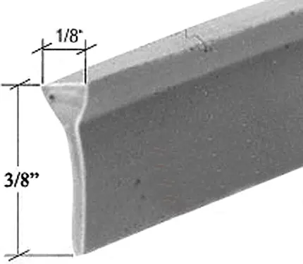 37 Gray Storm Door Bottom Sweep - Weatherproof Door Seal Prime Line Products