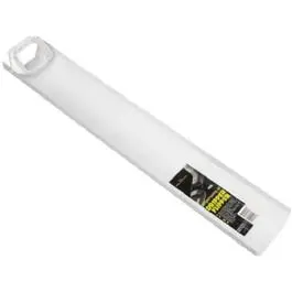 Dripper Flipper 30-Inch Universal White Hinged Downspout Extension Various