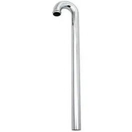 Kitchen Floor Drain Trap Chrome-Plated Brass 1.5- OD x 19.75- Master Plumber