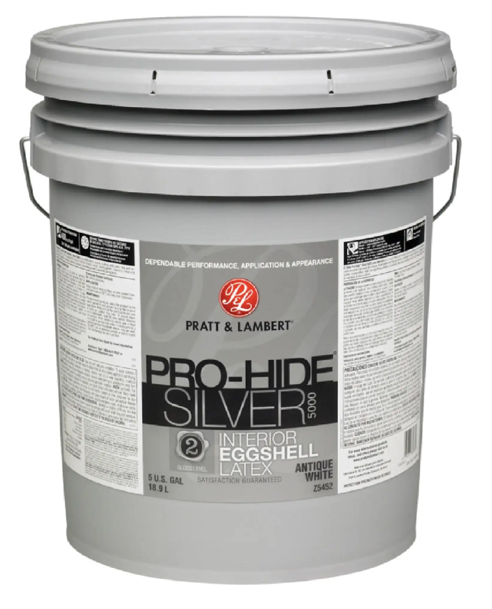 Pratt & Lambert Pro-Hide Latex Eggshell Interior Wall Paint