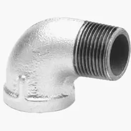 1-1/2-Inch 90-Degree Galvanized Street Elbow Pipe Fitting Plumbing Anvil