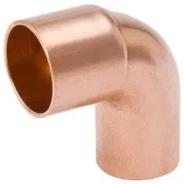 1/4-Inch Wrot Copper 90-Degree Elbow Pipe Fitting Copper Pipes Bu0026K