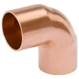 Wrot Copper 90 Degree Street Elbow 3/4-Inch NPT Pipe Fitting Bu0026K