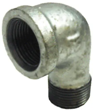 SE90-2 2 Galvanized 90 Degree Street Elbow Large Pipes Stz Industries