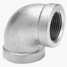 1/2-Inch Galvanized 90 Degree Elbow Pipe Fitting Various