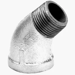 3/4-Inch Galvanized 45-Degree Street Elbow Plumbing Angle Changes Various