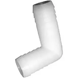 90 Degree 3/8-Inch ID Nylon Hose Barb Elbow Pipe Fitting Tight Spaces Various