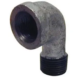 90 Degree Galvanized Street Elbow Pipe Fitting 3/8-Inch Various