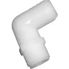 3/8 ID x 1/2 MPT Nylon Hose Barb Elbow Pipe Fitting Versatile Connections Various