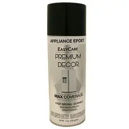 Premium Decor Appliance Epoxy Spray Paint Black 12 oz Scratch Resistant EasyCare
