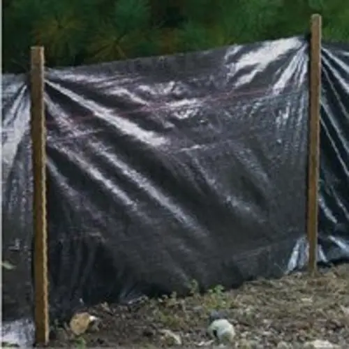 Mutual Industries 14987 NY Dot Silt Fence 36 x 100 Feet Black