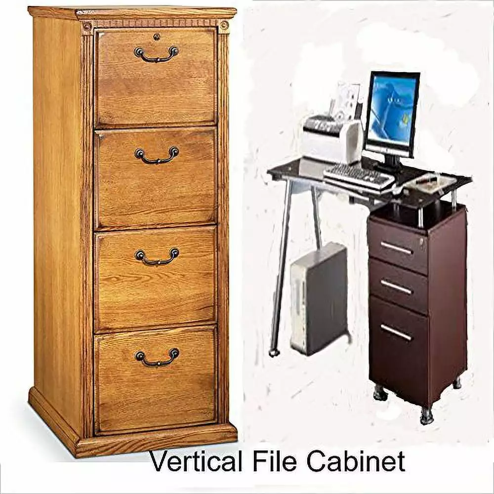 Cut-It-Yourself Universal File Bars 4-Pack Wood Cabinets DIY Organizer TeviRoom