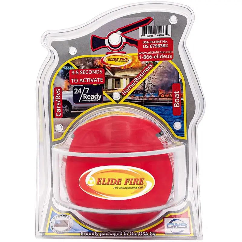 Eilide Fire Extinguisher Ball Home Workshops Pack 12 Auto Fire Safety Elide Fire
