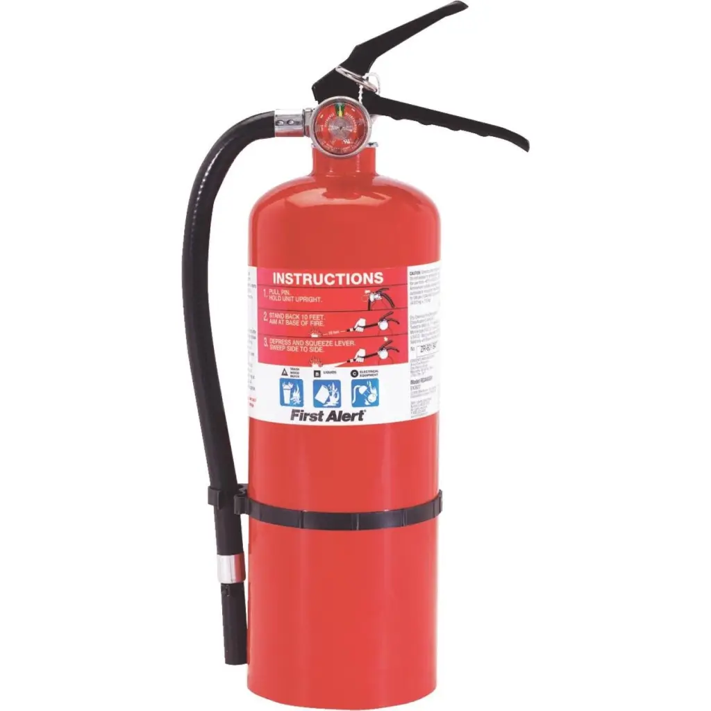 First Alert 3-:40-B:C Rechargeable Heavy-Duty Commercial Fire Extinguisher