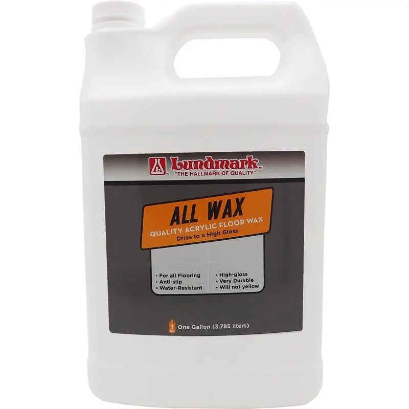 Lundmark High Gloss Anti-Slip Floor Wax Liquid 1 Gallon Pack 2
