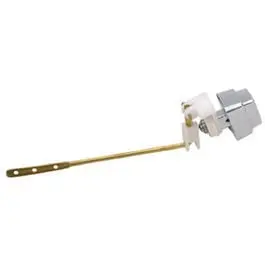 Chrome Finish Side-Mount Push-Button Toilet Flush Lever Master Plumber