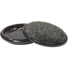 Round Furniture Cup Carpet Base Hard Shell 2.5-Inch ID 4-Pack Protectors TruGuard