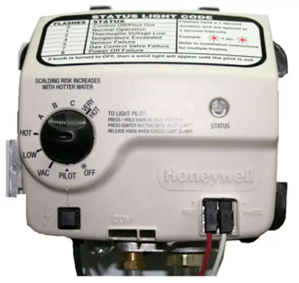 Honeywell 100262939 Electronic Propane Gas Control Valve 2 Shank Gas Appliances