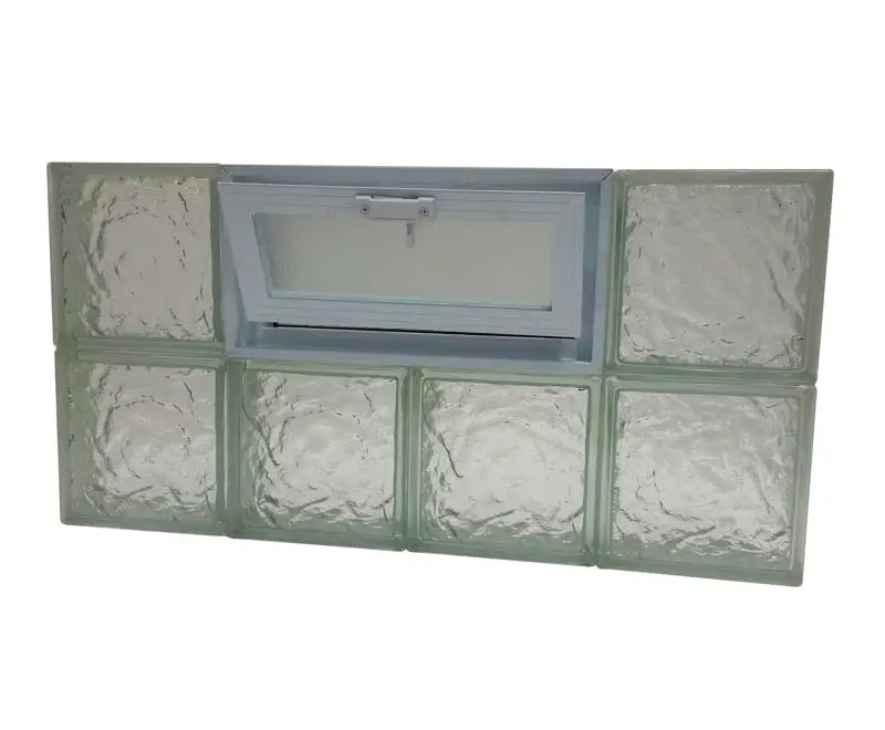 Clear Choice CCW40X40WICE Glass Block 40.86 x 40.86 x 3 Inch Window Block