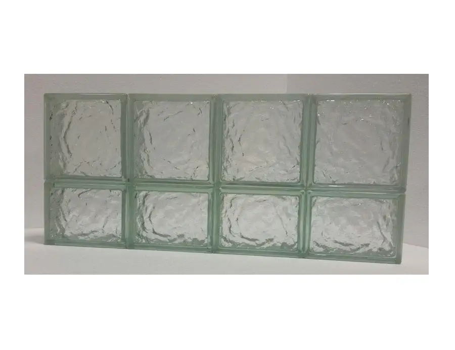 Nubio Glass Block Window 40.86 x 40.86 Inch Home Improvement Clear Choice
