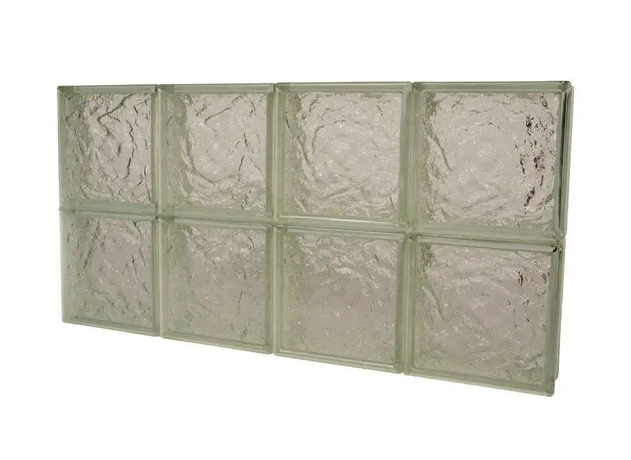 Nubio Glass Block Window Replacement Home and Commercial Use Clear Choice
