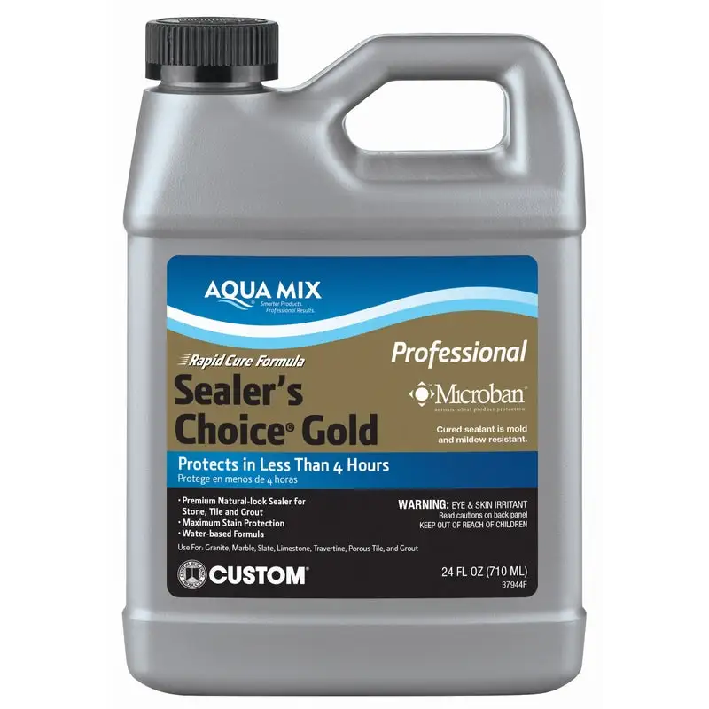 Aqua Mix Sealer's Choice Commercial and Residential Penetrating Grout and Tile Sealer 24 oz Pack 3