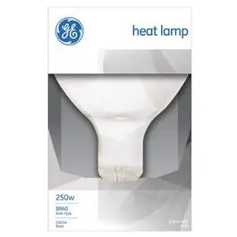 125-Watt Infrared Heat Reflector Light Bulb Outdoor Use GE