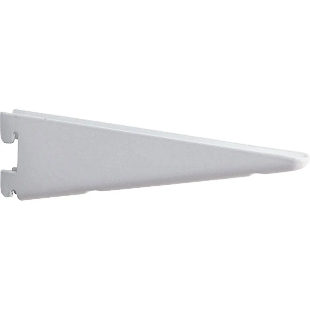 Knape Vogt 182 Series 9-Inch White Steel Heavy-Duty Double-Slot Shelf Bracket Knape u0026 Vogt