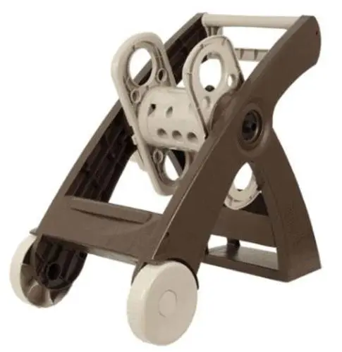 Ames 2385630B Fold N Store Hose Reel Cart 175 Feet Capacity