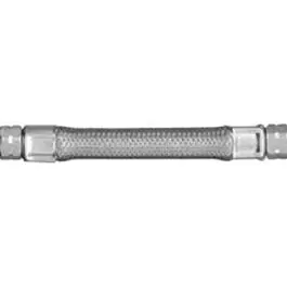 Stainless Steel Ice Maker Connector 0.25 x 0.25 x 12-Inch Refrigerator Water Line Homewerks Worldwide
