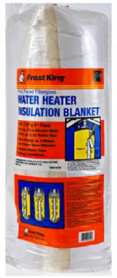 Frost King SP57-11C Water Heater Insulation Blanket 3 x 48 x 75 Inches Energy Saver