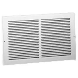 12 x 6-Inch White Base Intake HVAC Vent Grille Various