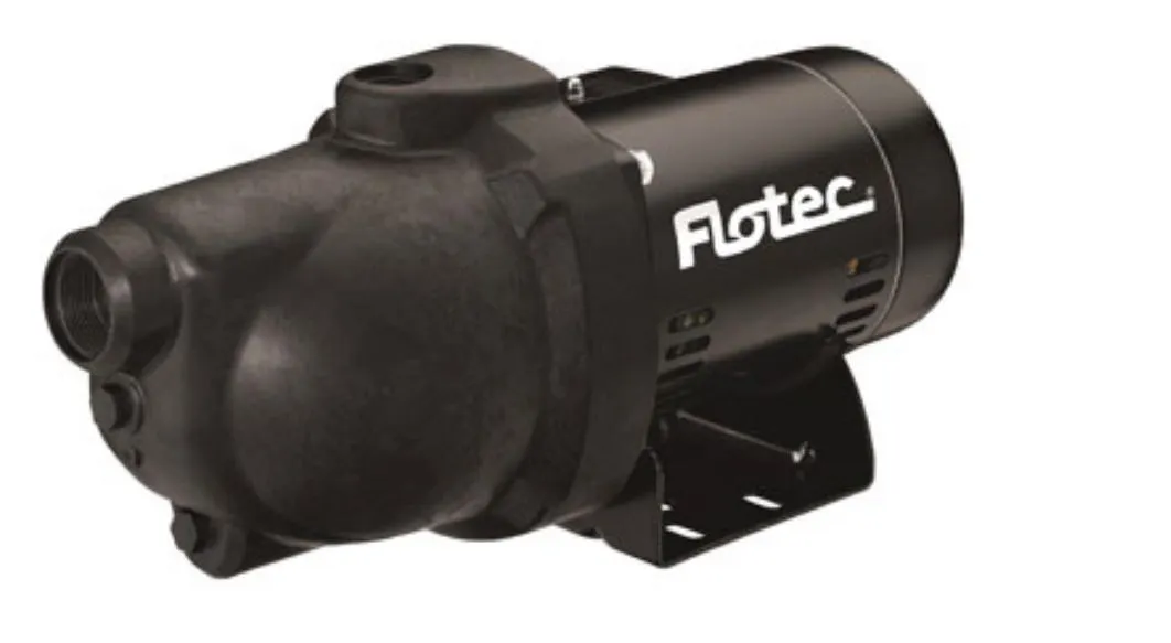 Flotec FP4012 Thermoplastic Shallow Well Jet Pump 1/2 HP