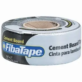 Cement Board Tape Gray 2-Inch x 150-Foot Drywall Joints FibaTape