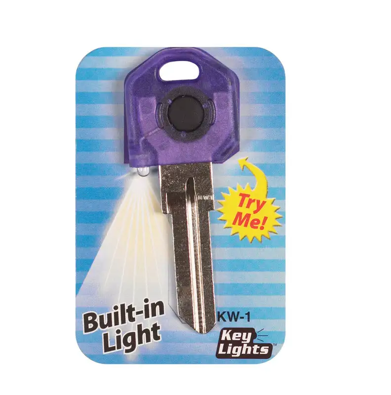 Giant Concepts Keylights House Key Blank Flashlight Pack 10 Fits Kwikset KW1 Weiser WR3 WR5 Giant Concepts LLC