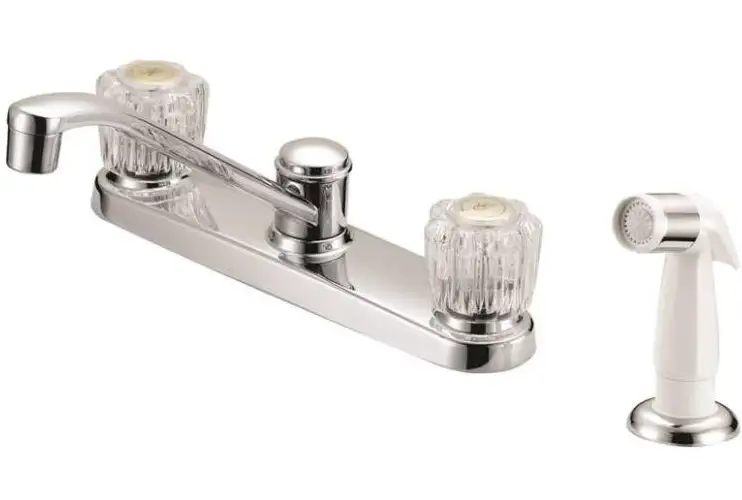 Boston Harbor F8F10041CP Two Handle Kitchen Faucet Chrome