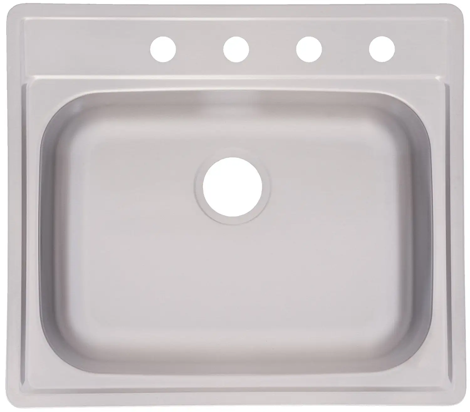 Franke FSS804NB Kitchen Sink 22 H x 25 W x 8 D Stainless Steel Satin