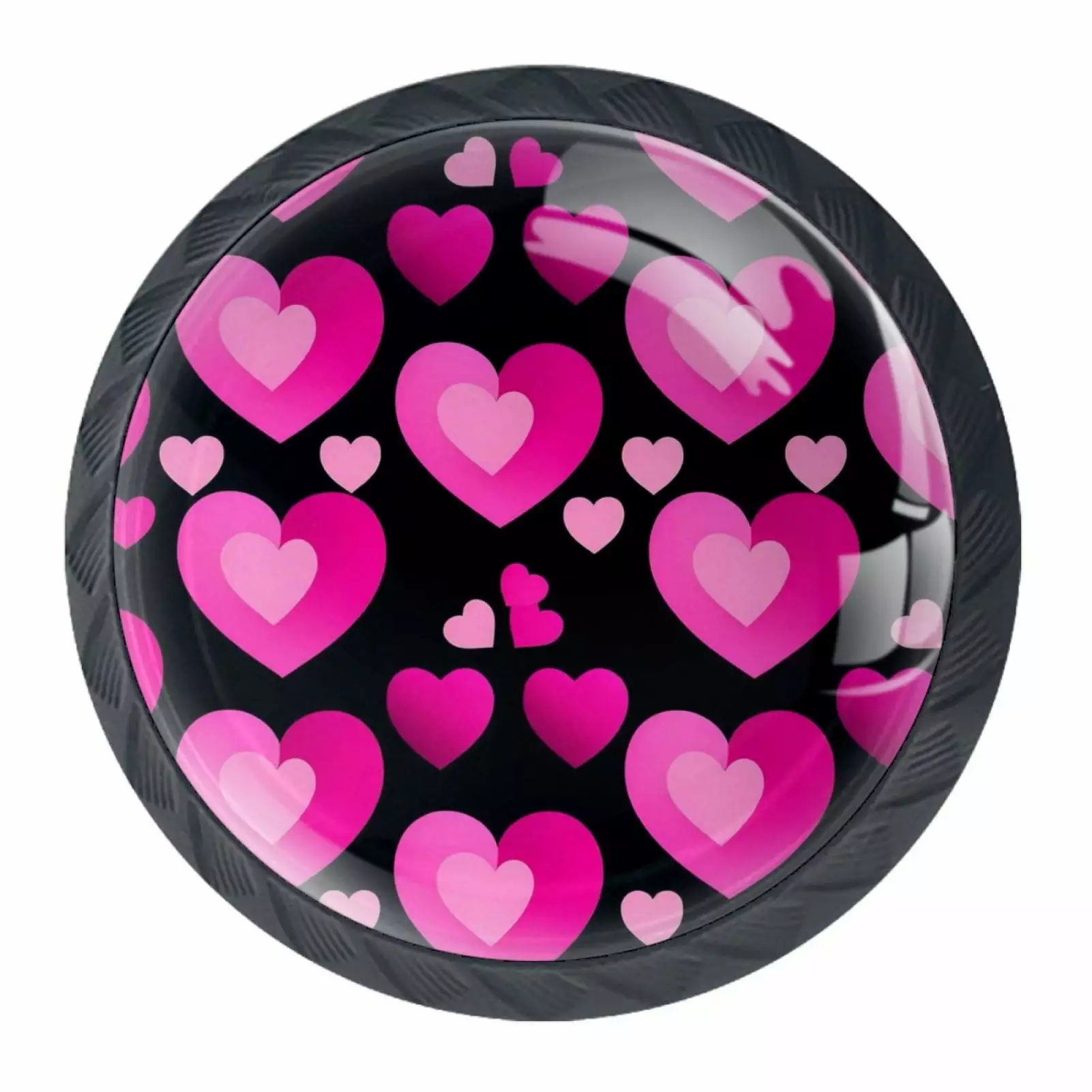 4 Pack Heart Love Cabinet Knobs - Kitchen Drawer Pulls TFCOCFT