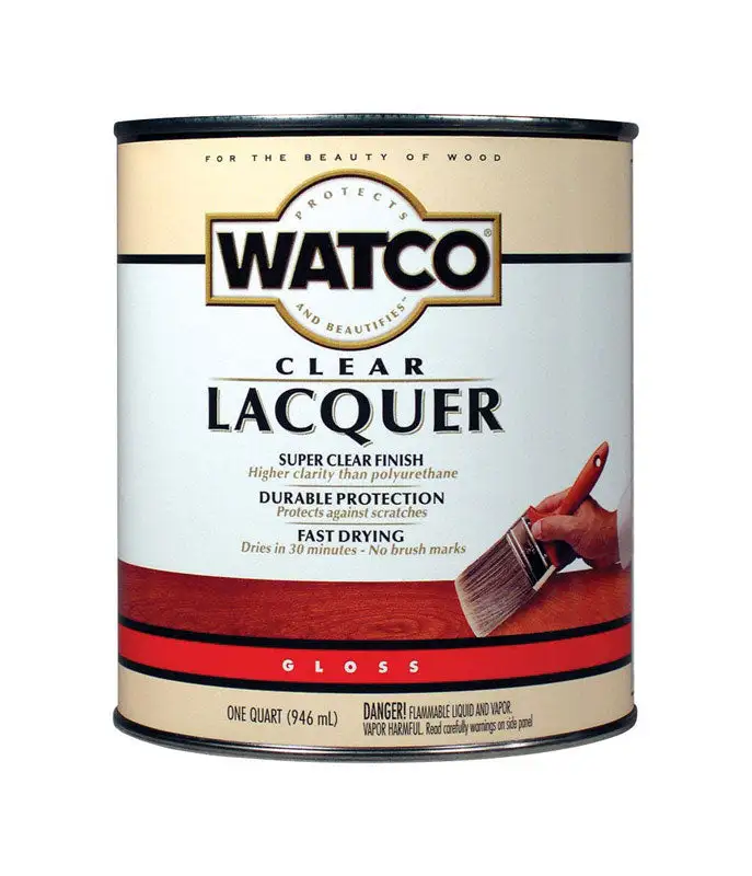 Watco Clear Lacquer 1 qt. Pack 2