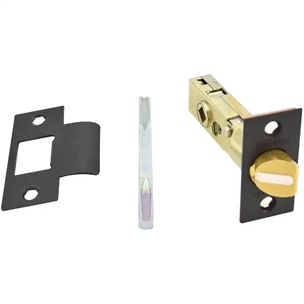 5523.190.FLS 2-3/4 Lever Strength Passage Latch Satin Black