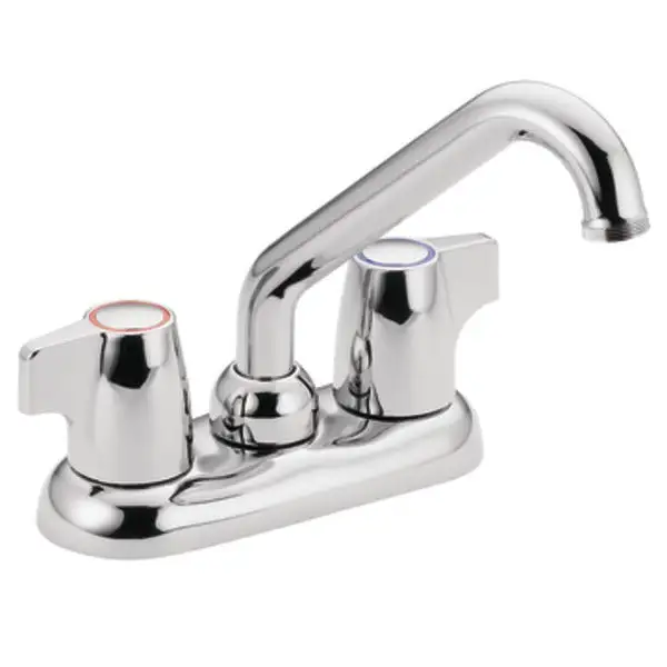 Moen Chateau Two-Handle Laundry Faucet Chrome Finish Durable Construction