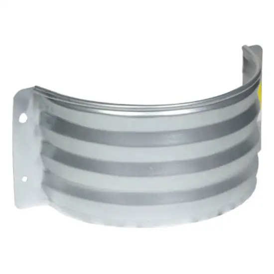 Amerimax 75016 Mini Area Wall Galvanized Finish Landscape Edging