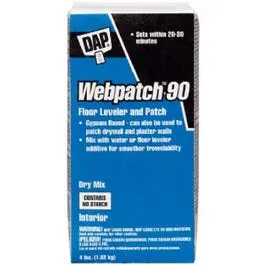 4 Pound Webpatch 90 Floor Leveler Seamless Floor Repairs Dap
