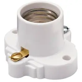 Incandescent Light Socket White 250-Volt 660-Watt Medium Base Porcelain Legrand - Pass u0026 Seymour
