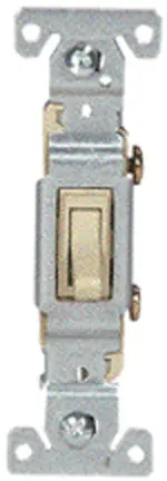 SP QUIET SWITCH BRN NON-GROUNDING Silent Light Switch Cooper Wiring