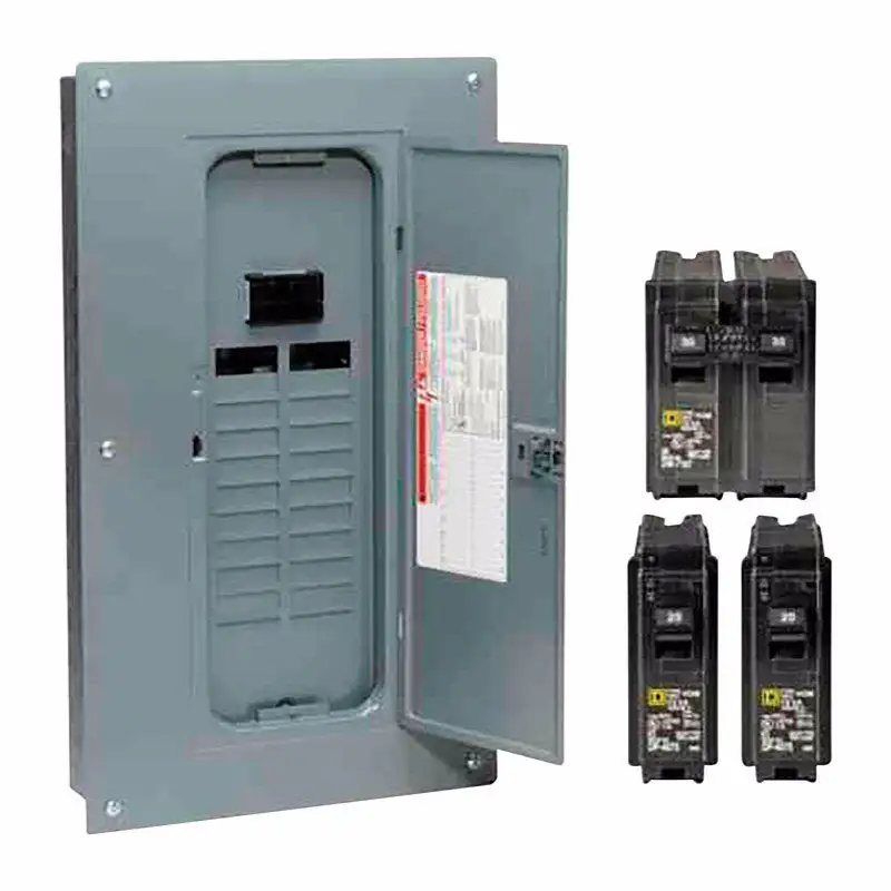 Square D 100 amps 120/240 V 20 space 40 circuits Load Center Main Breaker Kit