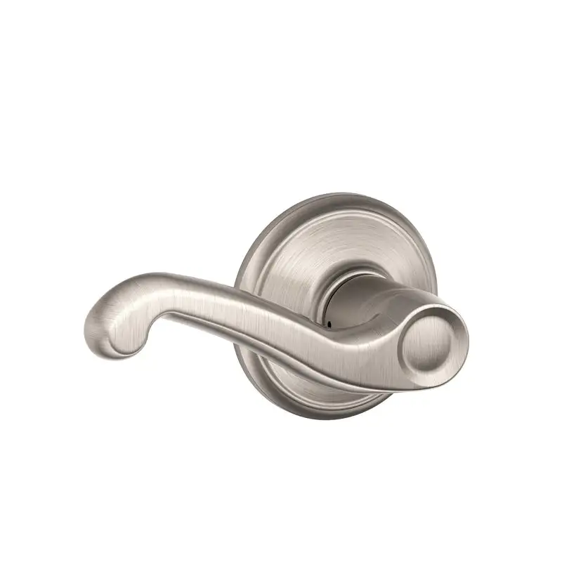 Schlage Flair Satin Nickel Passage Lockset 1-3/4